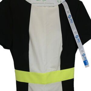 Vassa & Company Trend V169546 Ladies Multi Block Sheath Fitted Dress USA Size 4